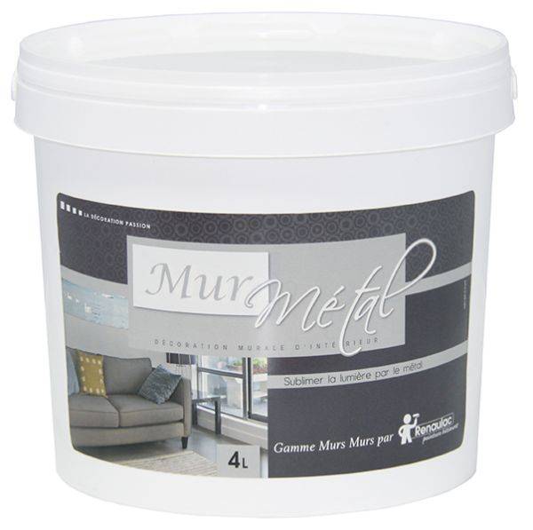 Peinture aspect métal pour murs intérieurs dans le Var