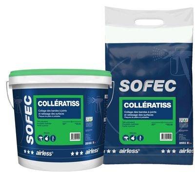 Collage des bandes de joints à Hyères dans le Var