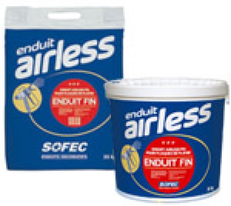 ENDUIT AIRLESS FIN ou GARNISSANT
