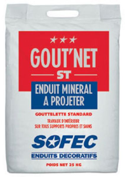 GOUT'NET enduit BAGARD à projeter