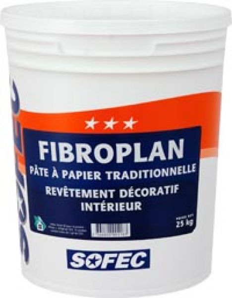 FIBROPLAN enduit décoratif à cirée